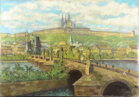Sample artwork by Gustav Reiter (19/20th century), known for painting - View similar artists and auction records