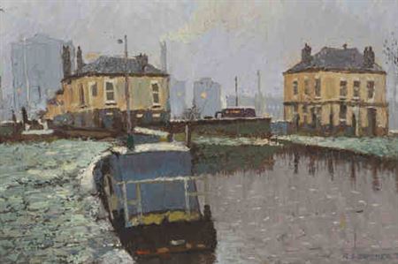 Ashton Canal, Philips Park Lock, Manchester
