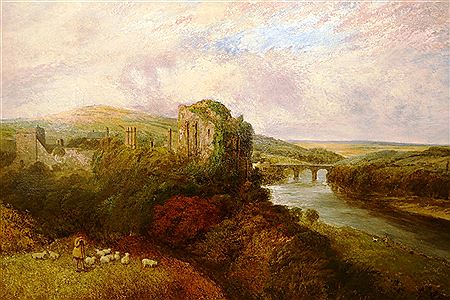 A view of Richmond on the Swale