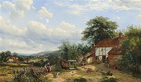 An English Cottage by Henry Jutsum - Auction record, sale price, and art valuation. Compare with similar artists and explore comparable artworks.