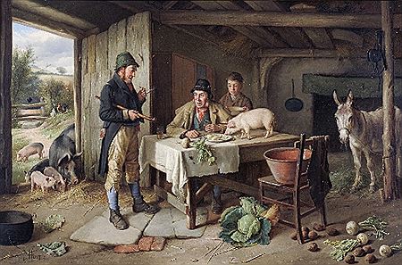 "An Unwelcome Visitor" by Charles Hunt Jr - Auction record, sale price, and art valuation. Compare with similar artists and explore comparable artworks.