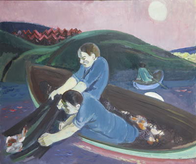 Fiskare by Nils Nilsson - Auction record, sale price, and art valuation. Compare with similar artists and explore comparable artworks.