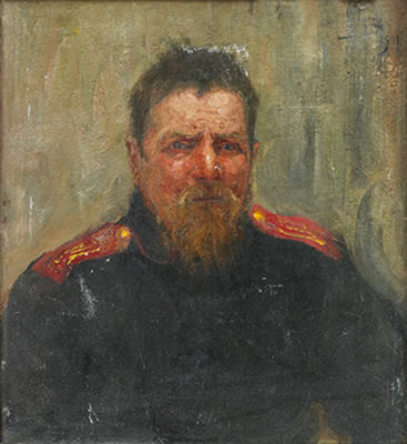Portrait of a soldier