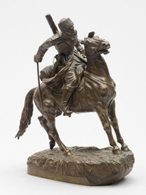 A Cossack on Horseback by Artemi Ober - Auction record, sale price, and art valuation. Compare with similar artists and explore comparable artworks.