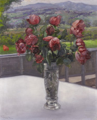 Still-life with roses in a vase by Vasili Filippovich Levi - Auction record, sale price, and art valuation. Compare with similar artists and explore comparable artworks.