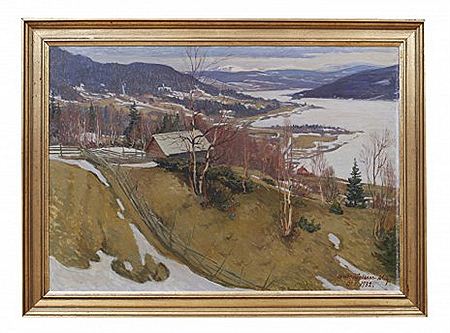 Vy över Åre, Jämtland by Ante Karlsson-Stig - Auction record, sale price, and art valuation. Compare with similar artists and explore comparable artworks.