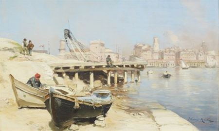 Hamnvy, Marseille by Etienne Martin - Auction record, sale price, and art valuation. Compare with similar artists and explore comparable artworks.
