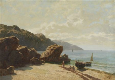 "Bahia de Palma, Isla de Mallorca"- kustscen från Mallorca. by Antonio Rivas - Auction record, sale price, and art valuation. Compare with similar artists and explore comparable artworks.