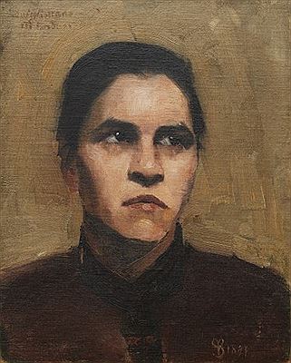 Porträtt av Louise Amans by Mina Carlson-Bredberg - Auction record, sale price, and art valuation. Compare with similar artists and explore comparable artworks.