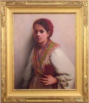 Portrait of a Young Country Girl