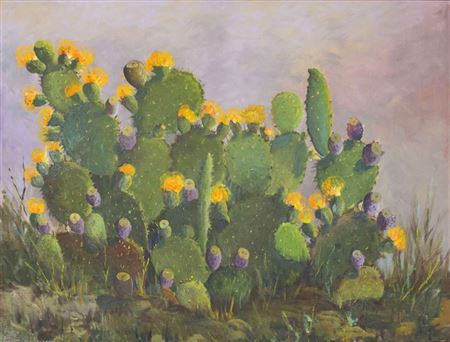 Blooming Cactus, 1961