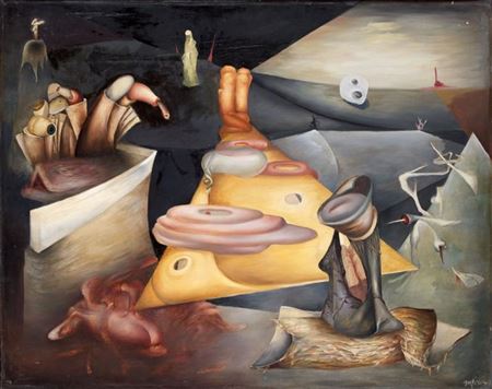 Composition surréaliste, 1940-45