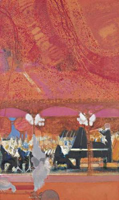 Sample artwork by Paul Ambille (1930 - 2010), known for painting; seascape, marine, still life, dance & equestrian scenes - View similar artists and auction records
