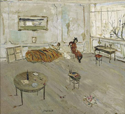 L'atelier by Gabriel Dauchot - Auction record, sale price, and art valuation. Compare with similar artists and explore comparable artworks.