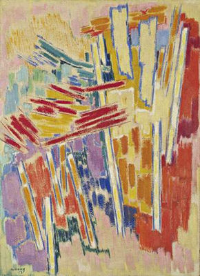 " DOMINANTE ROUGE ", 1953