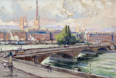 LES BORDS DE LA SEINE A ROUEN