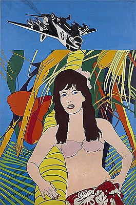Sample artwork by Bernard Rancillac (1931 - 2021), known for new figuration, printmaking, use of popular images and criticism of social issues - View similar artists and auction records