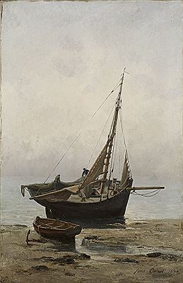 Sample artwork by Henri Collinet (c.1860 - 1906), known for painting - View similar artists and auction records