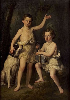 PORTRAITS DE RAIMONDO ROBERTO et FERNANDO JOSE fils de S.A.R. by Antonio Maria Esquivel - Auction record, sale price, and art valuation. Compare with similar artists and explore comparable artworks.