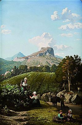 Les vendangeurs dans le Midi