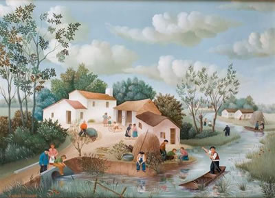 MARAIS VENDÉEN PRÈS DU PERRIER