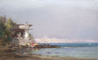 VUE DE CONSTANTINOPLE