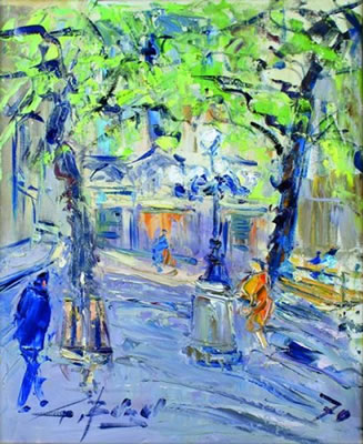LA PLACE FURSTENBERG, 1970 by Georges Berger - Auction record, sale price, and art valuation. Compare with similar artists and explore comparable artworks.