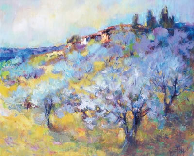 Sample artwork by Robert Nyel (Born 1930), known for painting - View similar artists and auction records