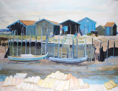 CABANONS À GUJAN-MESTRAS EN GIRONDE