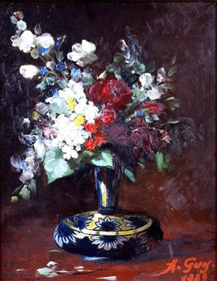 Sample artwork by Amy Guy (19/20th century), known for painting - View similar artists and auction records