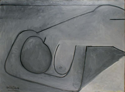 Sample artwork by Javier Vilato (1921 - 2000), known for abstract, landscape, figure - View similar artists and auction records