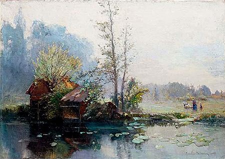 Sample artwork by Maurice Dainville (1856 - 1943), known for painting - View similar artists and auction records