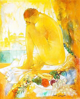 Sample artwork by Claude Sauzet (Born 1941), known for painting - View similar artists and auction records