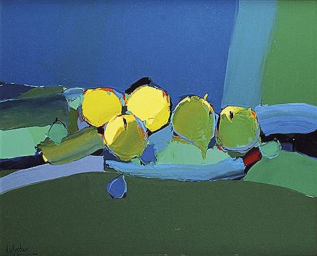 NATURE MORTE AUX POMMES VERTES by Henri De Jordan - Auction record, sale price, and art valuation. Compare with similar artists and explore comparable artworks.