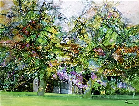 MAISO N SO US LES ARBRES by Camille Hilaire - Auction record, sale price, and art valuation. Compare with similar artists and explore comparable artworks.