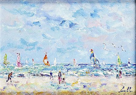 APRÈS-MIDI À TROUVILLE by Christian Baechler - Auction record, sale price, and art valuation. Compare with similar artists and explore comparable artworks.