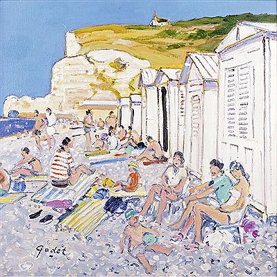 Sample artwork by Pierre Godet (1940 - 2023), known for painting - View similar artists and auction records