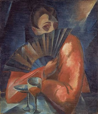 Sample artwork by Hans Spiegel (1894 - 1966), known for cubist figure painting, degenerate art, teaching - View similar artists and auction records