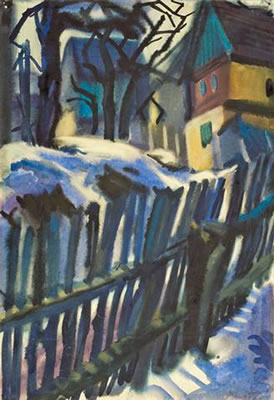 "GASSE IM WINTER" by Curt Querner - Auction record, sale price, and art valuation. Compare with similar artists and explore comparable artworks.
