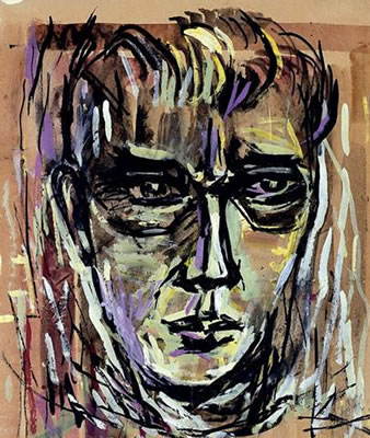 Portrait of Hannah Hoch: Self-portrait