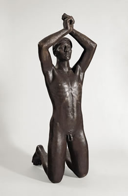 „GROSSER KNIENDER" by Hermann Blumenthal - Auction record, sale price, and art valuation. Compare with similar artists and explore comparable artworks.