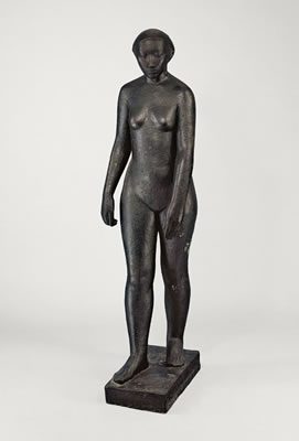 „SCHREITENDE" by Gustav Seitz - Auction record, sale price, and art valuation. Compare with similar artists and explore comparable artworks.