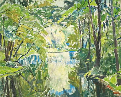 NEUER SEE IM BERLINER TIERGARTEN by Edmund Furst - Auction record, sale price, and art valuation. Compare with similar artists and explore comparable artworks.