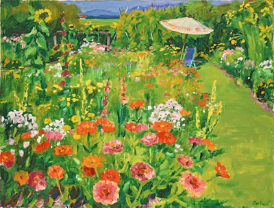 „SOMMERLICHER GARTEN" by Arnold Balwe - Auction record, sale price, and art valuation. Compare with similar artists and explore comparable artworks.