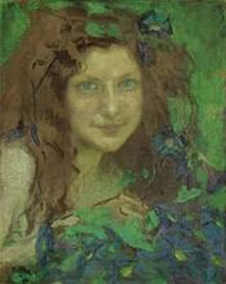 „MÄDCHEN MIT BLAUGRÜNEN AUGEN" by Julie (Wolf) Wolfthorn - Auction record, sale price, and art valuation. Compare with similar artists and explore comparable artworks.
