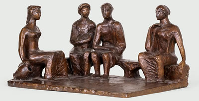 FIGURENGRUPPE by Berthold Muller-Orlinghausen - Auction record, sale price, and art valuation. Compare with similar artists and explore comparable artworks.