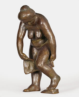 BADENDE by Rudolf Oelzner - Auction record, sale price, and art valuation. Compare with similar artists and explore comparable artworks.