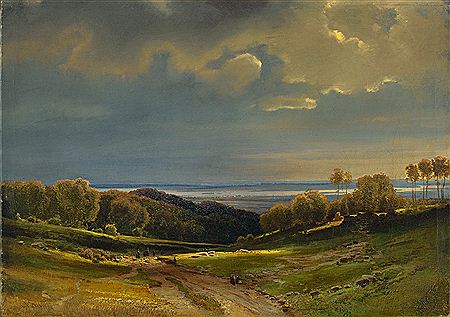 BLICK VOM NIEDERWALD AUF RHEINHESSEN