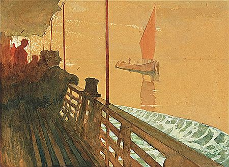 „Die Überfahrt Venezia-Chioggia"