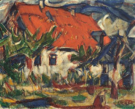 Sample artwork by Christian Rohlfs (1849 - 1938), known for modernist figure, nude, landscape painting - View similar artists and auction records